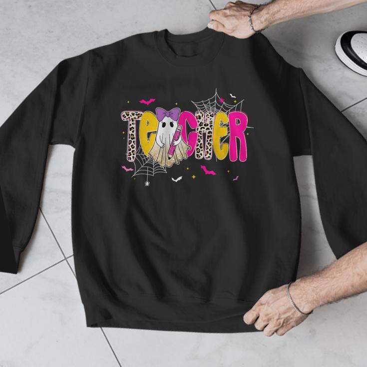 Spooky Halloween Teacher Para Counselor SPED Preppy Boo Kids Men Graphic Sweatshirt, funny design Spooky Halloween Teacher Para Counselor SPED Preppy Boo Kids Men Graphic Sweatshirt, funny design
