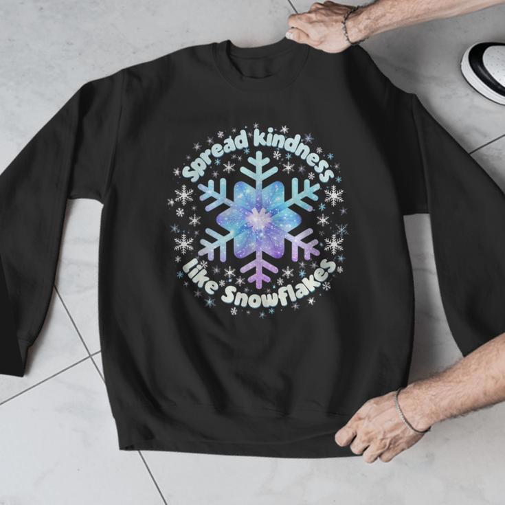 Spread Kindness Like Snowflakes Christmas Teacher Unity Day Men Graphic Sweatshirt, funny design Spread Kindness Like Snowflakes Christmas Teacher Unity Day Men Graphic Sweatshirt, funny design