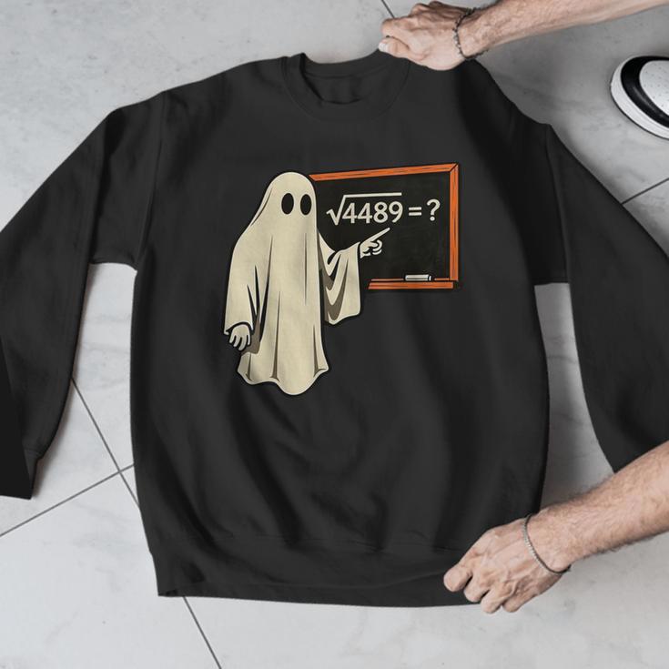 Square Root 67 Ghost Math Teacher 4489 Meme Halloween Men Graphic Sweatshirt, funny design