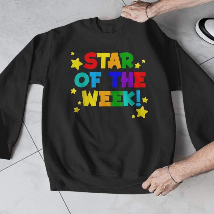 Star Of The Week Cheerful Recognition Student Teachers Class Men Women Kids Men Graphic Sweatshirt, funny design Star Of The Week Cheerful Recognition Student Teachers Class Men Women Kids Men Graphic Sweatshirt, funny design