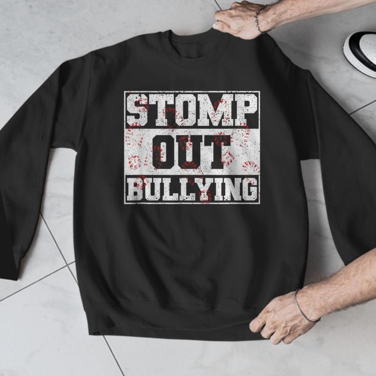 Stomp Out Bullying Back To School Education Teacher Men Graphic Sweatshirt, funny design Stomp Out Bullying Back To School Education Teacher Men Graphic Sweatshirt, funny design