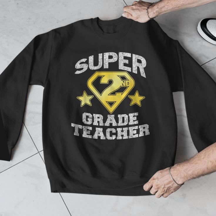 Super 2nd Grade Teacher Hero Men Graphic Sweatshirt, Super Teacher Gifts, 2nd Grade Teacher Gifts, funny design Super 2nd Grade Teacher Hero Men Graphic Sweatshirt, Super Teacher Gifts, 2nd Grade Teacher Gifts, funny design