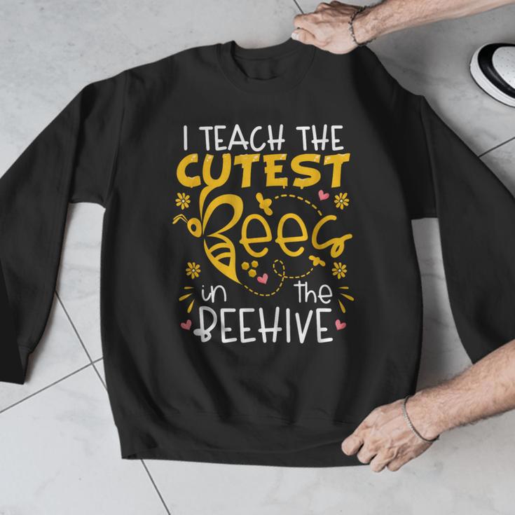 I Teach The Cutest Bees In The Beehive Teacher Men Graphic Sweatshirt, funny design I Teach The Cutest Bees In The Beehive Teacher Men Graphic Sweatshirt, funny design