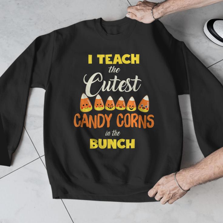 I Teach The Cutest Candy Corn In The Patch Teacher Halloween Men Graphic Sweatshirt, funny design I Teach The Cutest Candy Corn In The Patch Teacher Halloween Men Graphic Sweatshirt, funny design
