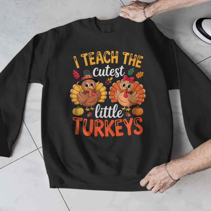 I Teach The Cutest Little Turkeys Teacher Thanksgiving Men Graphic Sweatshirt, funny design I Teach The Cutest Little Turkeys Teacher Thanksgiving Men Graphic Sweatshirt, funny design