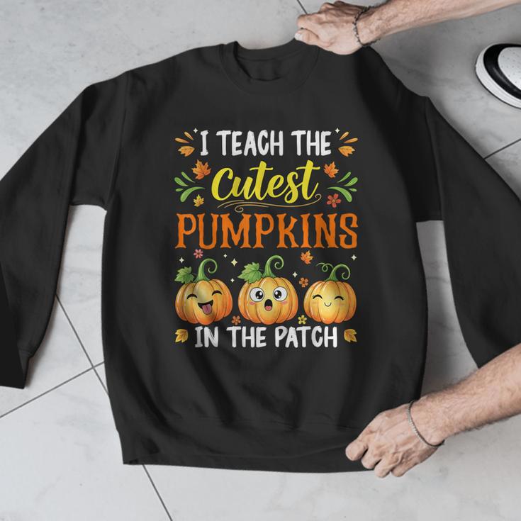 I Teach The Cutest Pumpkins Halloween Teacher Men Graphic Sweatshirt, funny design I Teach The Cutest Pumpkins Halloween Teacher Men Graphic Sweatshirt, funny design