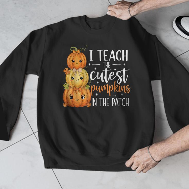 I Teach The Cutest Pumpkins In The Patch Fall Autumn Teacher Men Graphic Sweatshirt, funny design I Teach The Cutest Pumpkins In The Patch Fall Autumn Teacher Men Graphic Sweatshirt, funny design