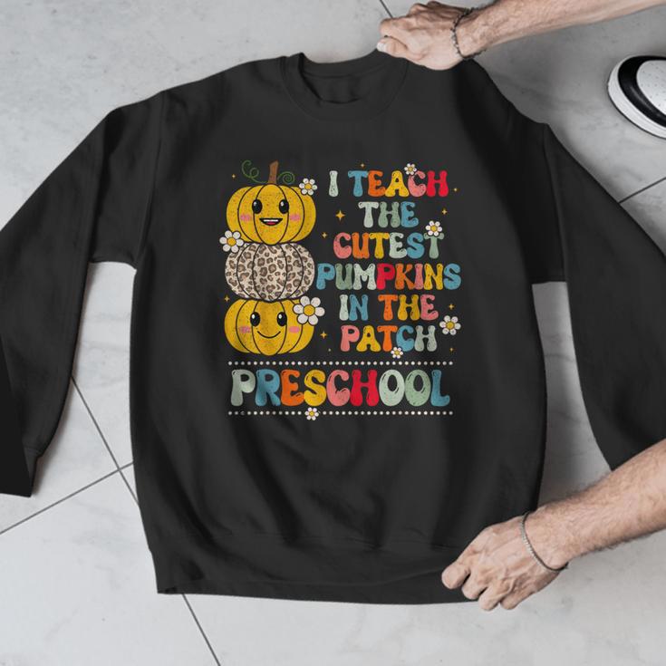 I Teach The Cutest Pumpkins Preschool Teacher Halloween Men Graphic Sweatshirt, funny design I Teach The Cutest Pumpkins Preschool Teacher Halloween Men Graphic Sweatshirt, funny design