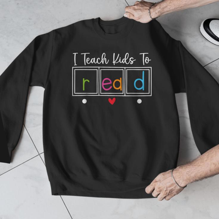 I Teach Kids To Read Reading Teacher Appreciation Men Graphic Sweatshirt, funny design I Teach Kids To Read Reading Teacher Appreciation Men Graphic Sweatshirt, funny design