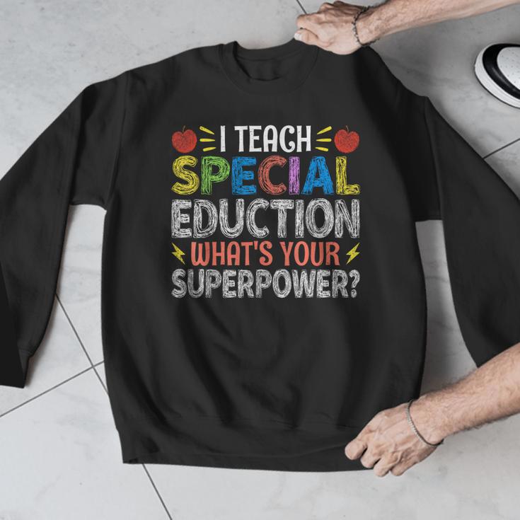 I Teach Special Education SPED Special Education Teacher For Men Women Men Graphic Sweatshirt, funny design