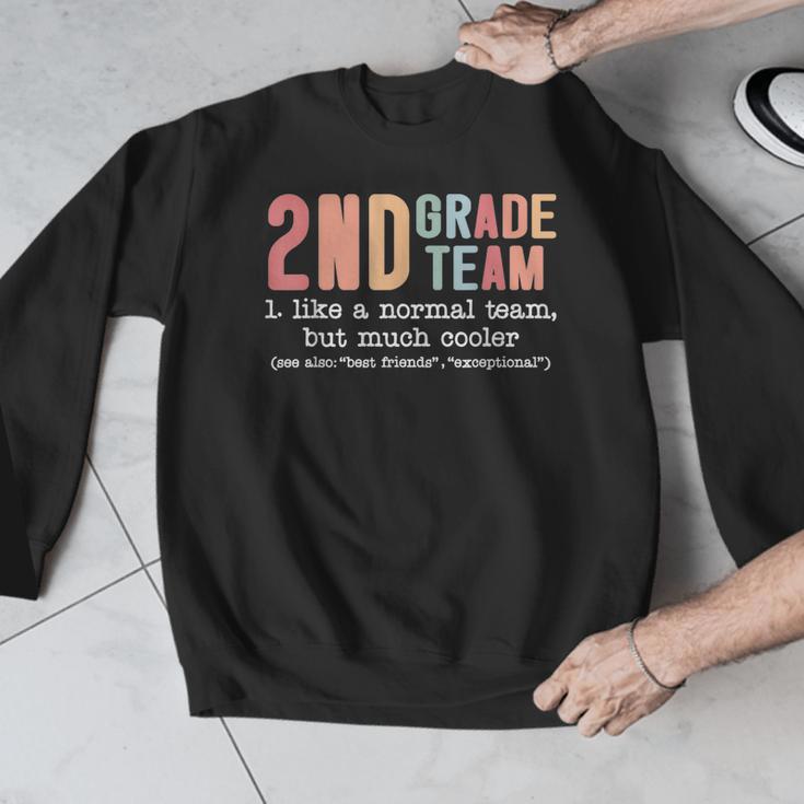 Teacher 2ND Grade Team Like a Normal Team But Much Cooler Men Graphic Sweatshirt, 2nd Grade Teacher Gifts, funny design Teacher 2ND Grade Team Like a Normal Team But Much Cooler Men Graphic Sweatshirt, 2nd Grade Teacher Gifts, funny design