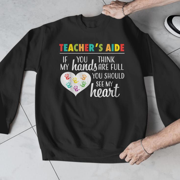 Teacher Aide Appreciation Cute Heart Tee For Women Men Graphic Sweatshirt, funny design Teacher Aide Appreciation Cute Heart Tee For Women Men Graphic Sweatshirt, funny design