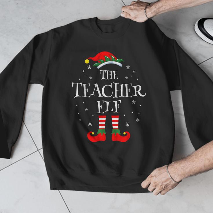 The Teacher Elf Christmas Family Matching Group Xmas Men Graphic Sweatshirt, funny design The Teacher Elf Christmas Family Matching Group Xmas Men Graphic Sweatshirt, funny design