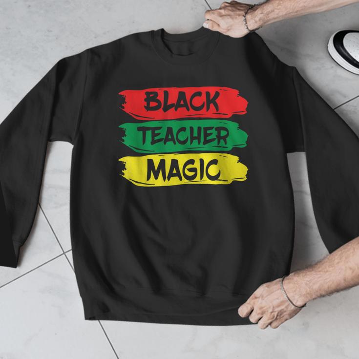 Teacher Magic Black History Month Educator For Men Women Men Graphic Sweatshirt, History Teacher Gifts, funny design Teacher Magic Black History Month Educator For Men Women Men Graphic Sweatshirt, History Teacher Gifts, funny design