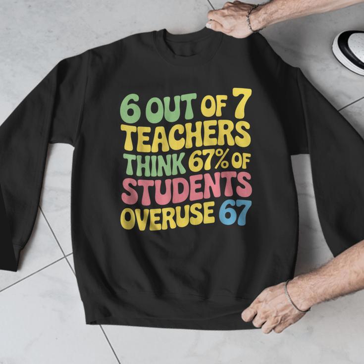 Teacher Overuse 67 Teacher Men Graphic Sweatshirt, funny design Teacher Overuse 67 Teacher Men Graphic Sweatshirt, funny design