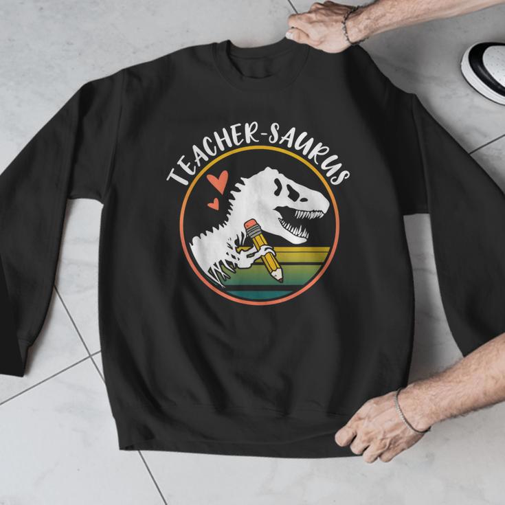 Teacher-Saurus Dinosaur Teacher Design T-Rex Design Men Graphic Sweatshirt, funny design Teacher-Saurus Dinosaur Teacher Design T-Rex Design Men Graphic Sweatshirt, funny design