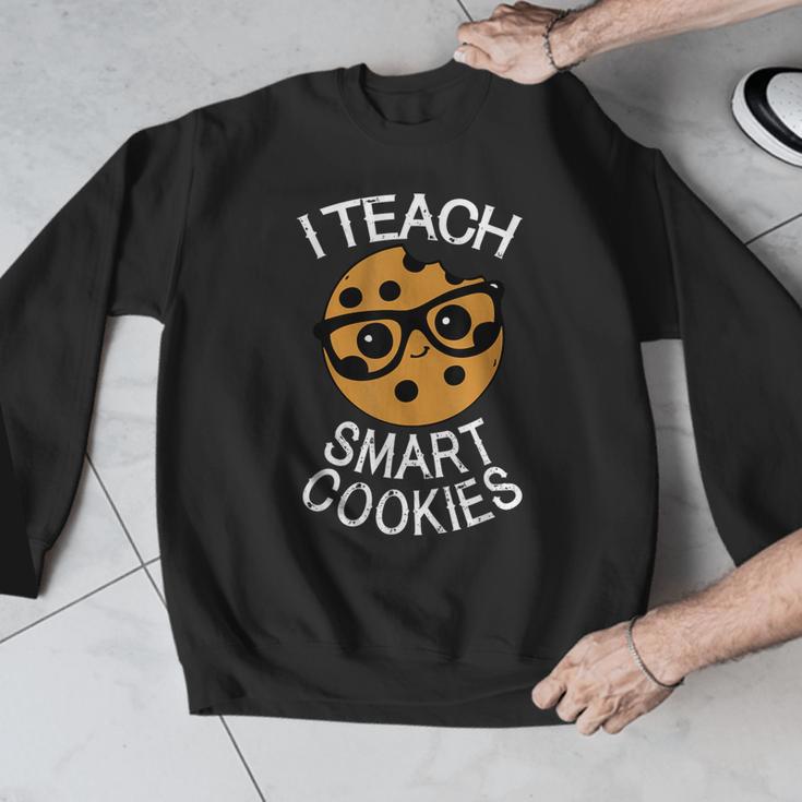 Teacher Shirt I Teach Smart Cookies Shirt Nerd Tee Men Graphic Sweatshirt, funny design