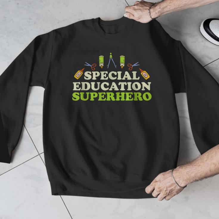 Teacher Superhero Student Educator Special Education Men Graphic Sweatshirt, funny design Teacher Superhero Student Educator Special Education Men Graphic Sweatshirt, funny design