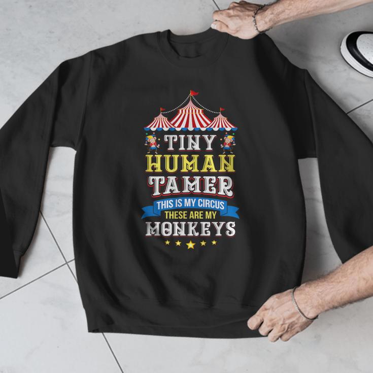 Teacher Tiny Human Tamer This My Circus These Are My Monkeys Men Graphic Sweatshirt, funny design Teacher Tiny Human Tamer This My Circus These Are My Monkeys Men Graphic Sweatshirt, funny design
