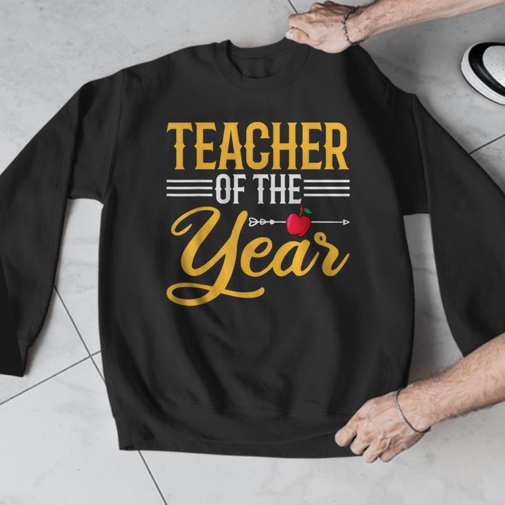 Teacher Of The Year Men Women Teachers Men Graphic Sweatshirt, funny design