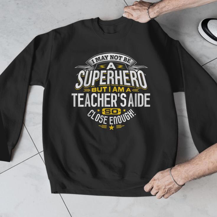 Teachers Aide Idea Professional Superhero Teachers Aides Men Women Men Graphic Sweatshirt, funny design