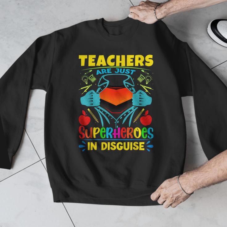 Teachers Are Superheroes – Fun Appreciation Men Graphic Sweatshirt, funny design Teachers Are Superheroes – Fun Appreciation Men Graphic Sweatshirt, funny design