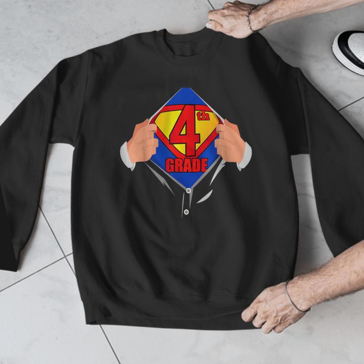 Teachers Are Superheroes 4th Grade Super Teacher Staff Men Women Men Graphic Sweatshirt, Super Teacher Gifts, 4th Grade Teacher Gifts, funny design Teachers Are Superheroes 4th Grade Super Teacher Staff Men Women Men Graphic Sweatshirt, Super Teacher Gifts, 4th Grade Teacher Gifts, funny design