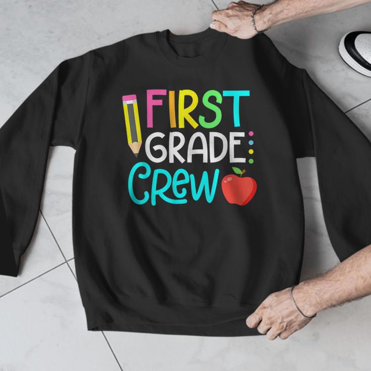 Team 1st Grade Crew Back To School 1st Grade Teacher Kids Men Graphic Sweatshirt, funny design Team 1st Grade Crew Back To School 1st Grade Teacher Kids Men Graphic Sweatshirt, funny design
