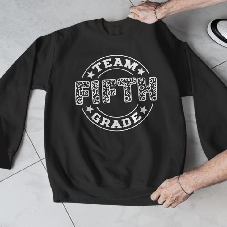 Team Fifth Grade Teacher Student Squad Team 5th Grade School Men Graphic Sweatshirt, funny design Team Fifth Grade Teacher Student Squad Team 5th Grade School Men Graphic Sweatshirt, funny design