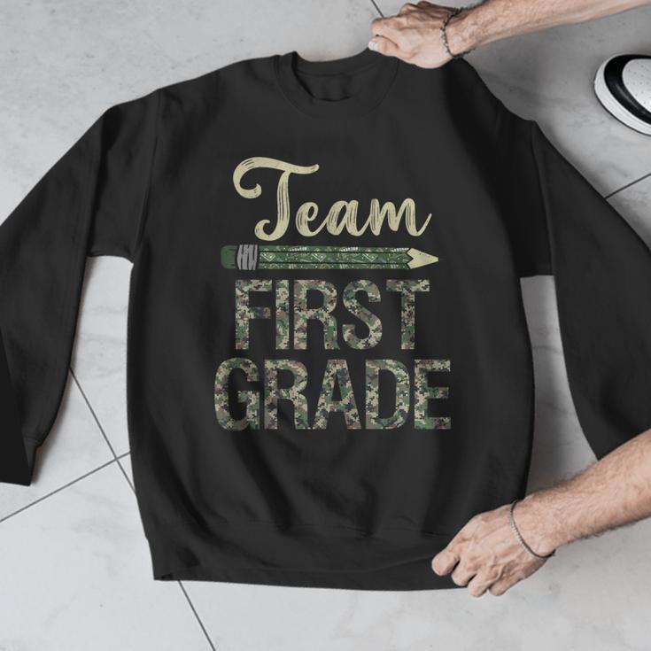 Team First Grade Camo 1st Grade Teacher Camouflage Men Graphic Sweatshirt, First Grade Teacher Gifts, funny design Team First Grade Camo 1st Grade Teacher Camouflage Men Graphic Sweatshirt, First Grade Teacher Gifts, funny design