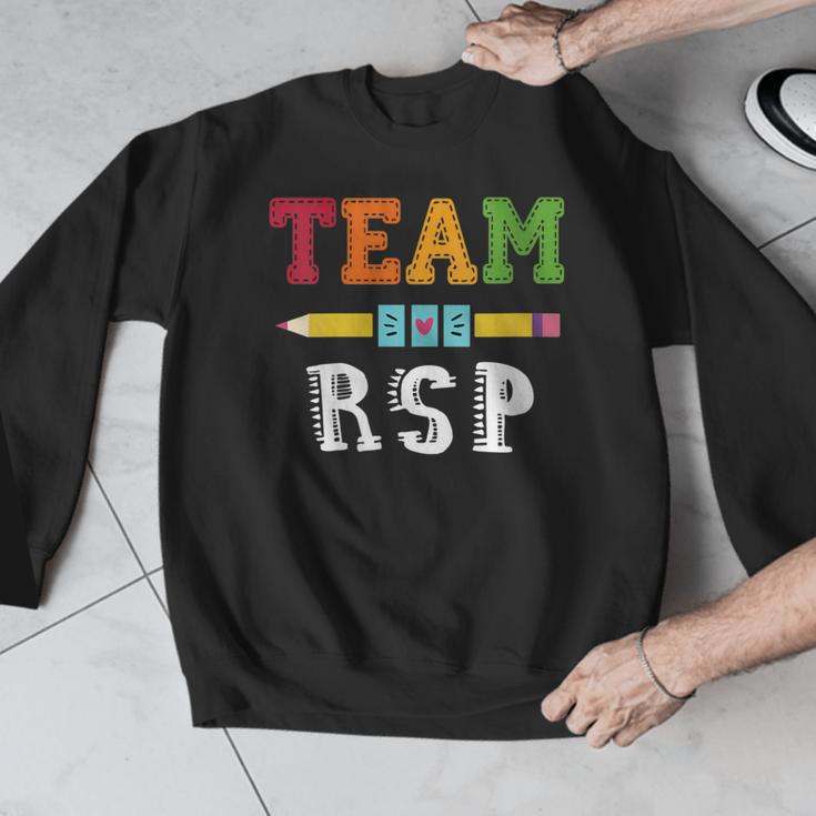 Team RSP RSP Teacher Kindergarten Teacher Men Graphic Sweatshirt, funny design