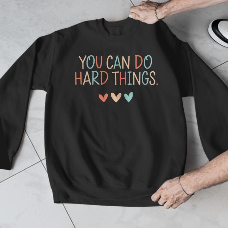 Test Day Teacher You Can Do Hard Things Heart Women Kids Men Graphic Sweatshirt, funny design Test Day Teacher You Can Do Hard Things Heart Women Kids Men Graphic Sweatshirt, funny design