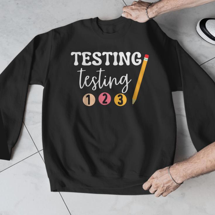 Testing Testing 123 Cute Math Teacher Student Test Day Men Women Girls Kids Men Graphic Sweatshirt, funny design Testing Testing 123 Cute Math Teacher Student Test Day Men Women Girls Kids Men Graphic Sweatshirt, funny design