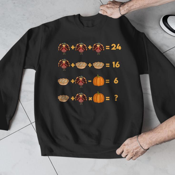 Thanksgiving Order Of Operations Turkey Quiz Math Teacher Men Graphic Sweatshirt, funny design Thanksgiving Order Of Operations Turkey Quiz Math Teacher Men Graphic Sweatshirt, funny design