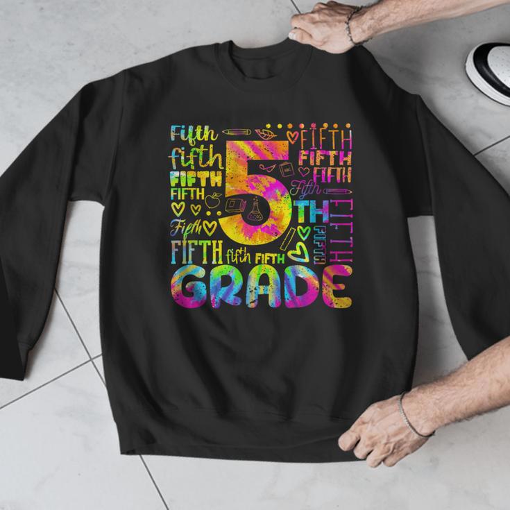 Tie Dye 5th Grade Typography Team Fifth Grade Teacher For Men Women Girls Kids Men Graphic Sweatshirt, funny design Tie Dye 5th Grade Typography Team Fifth Grade Teacher For Men Women Girls Kids Men Graphic Sweatshirt, funny design
