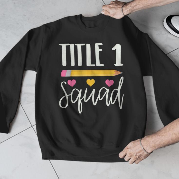 Title 1 Reading Teacher Shirt Men Graphic Sweatshirt, funny design