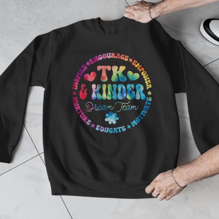 TK & Kinder Dream Team Transitional Kindergarten Teacher Men Graphic Sweatshirt, funny design TK & Kinder Dream Team Transitional Kindergarten Teacher Men Graphic Sweatshirt, funny design