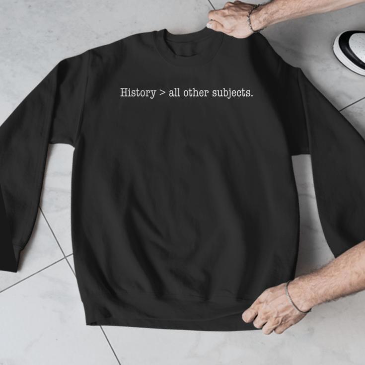 History Buff For Students Professors-History Teacher Men Women Girls Kids Men Graphic Sweatshirt, History Teacher Gifts, funny design