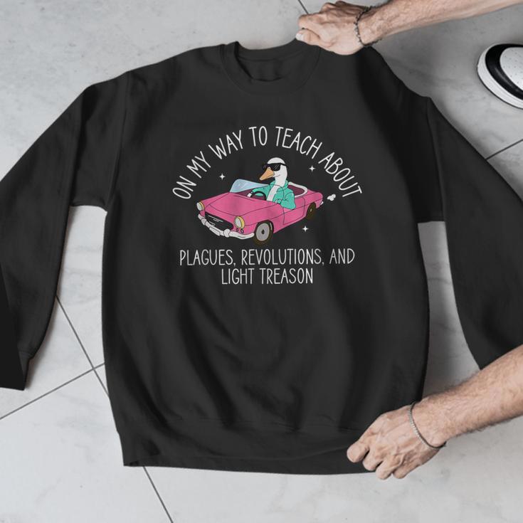 History Teacher Silly Goose Back To School Social Studies Men Graphic Sweatshirt, History Teacher Gifts, funny design History Teacher Silly Goose Back To School Social Studies Men Graphic Sweatshirt, History Teacher Gifts, funny design