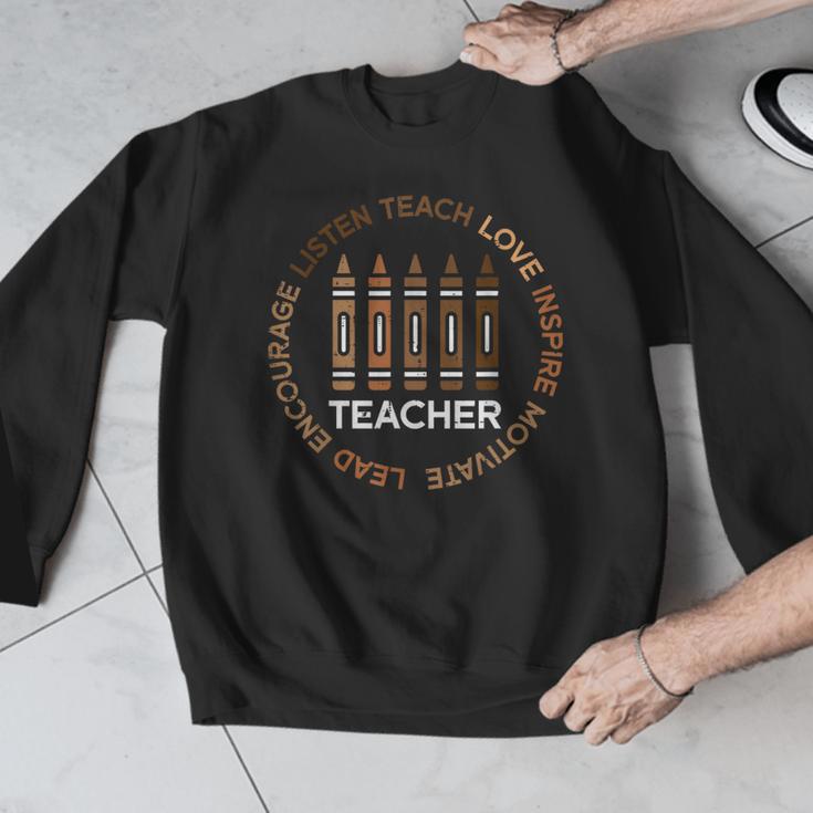 History Teacher Teach Love African American Men Women Men Graphic Sweatshirt, History Teacher Gifts, funny design History Teacher Teach Love African American Men Women Men Graphic Sweatshirt, History Teacher Gifts, funny design