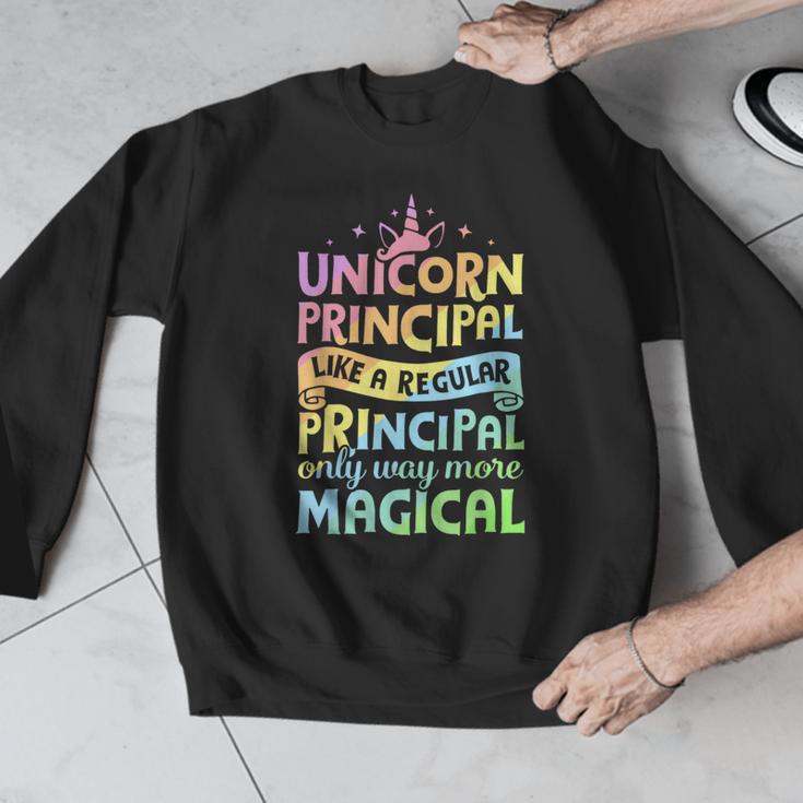 Unicorn Principal Back To School Teacher Appreciation Men Graphic Sweatshirt, funny design Unicorn Principal Back To School Teacher Appreciation Men Graphic Sweatshirt, funny design