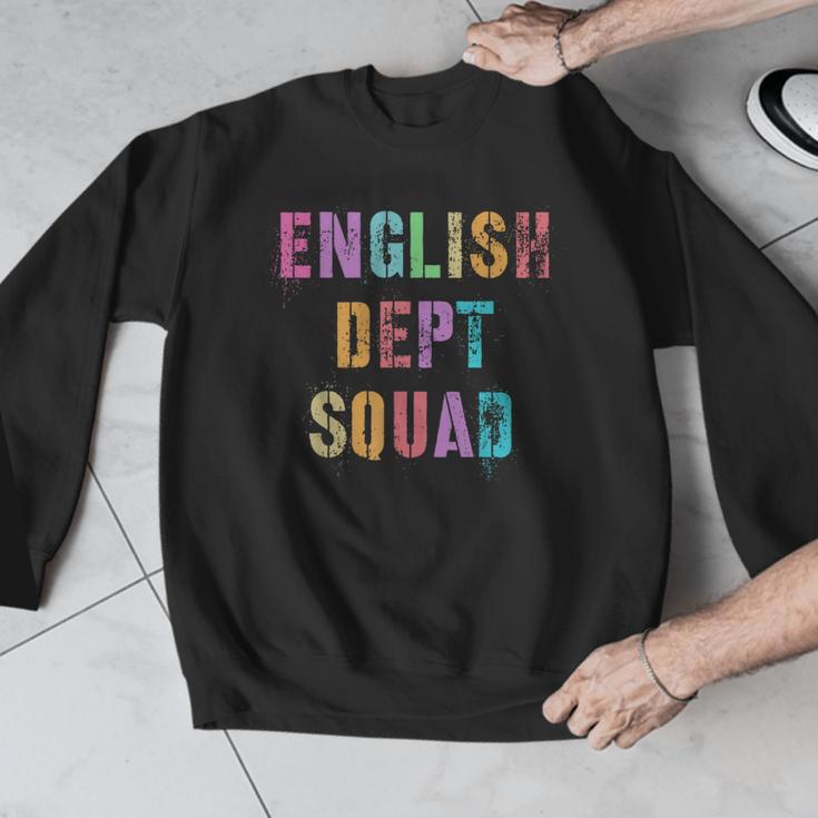 Vintage ENGLISH DEPT SQUAD Back To School Teacher Student Men Graphic Sweatshirt, English Teacher Gifts, funny design Vintage ENGLISH DEPT SQUAD Back To School Teacher Student Men Graphic Sweatshirt, English Teacher Gifts, funny design