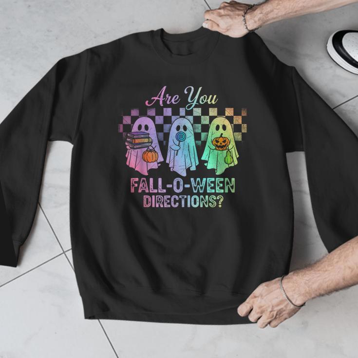 Vintage Are You Fall O Ween Directions Teacher Halloween Men Graphic Sweatshirt, funny design Vintage Are You Fall O Ween Directions Teacher Halloween Men Graphic Sweatshirt, funny design