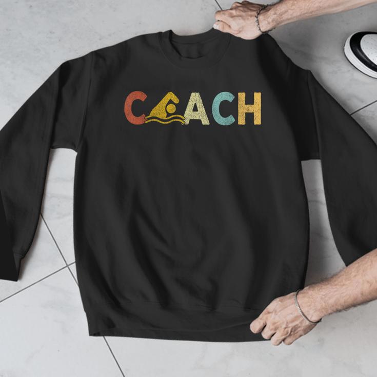 Vintage Swim Coach Swimming Coach Swim Teacher Swimmer Retro Men Graphic Sweatshirt, funny design Vintage Swim Coach Swimming Coach Swim Teacher Swimmer Retro Men Graphic Sweatshirt, funny design