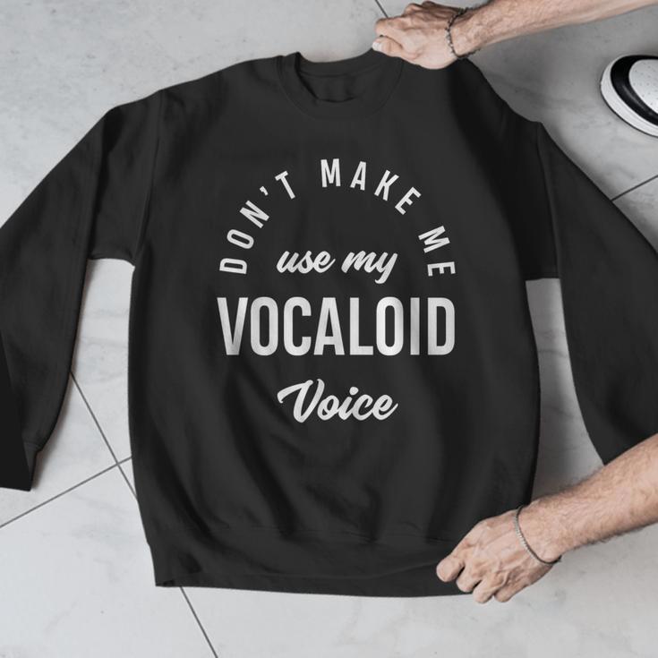 Vocaloid Voice Vocal Music Teacher Singer Singing Men Graphic Sweatshirt, funny design Vocaloid Voice Vocal Music Teacher Singer Singing Men Graphic Sweatshirt, funny design