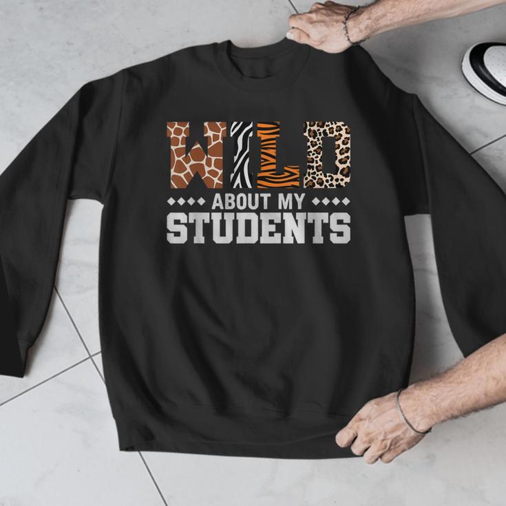 Wild About My Students Shirt Animals Teacher Men Graphic Sweatshirt, funny design Wild About My Students Shirt Animals Teacher Men Graphic Sweatshirt, funny design