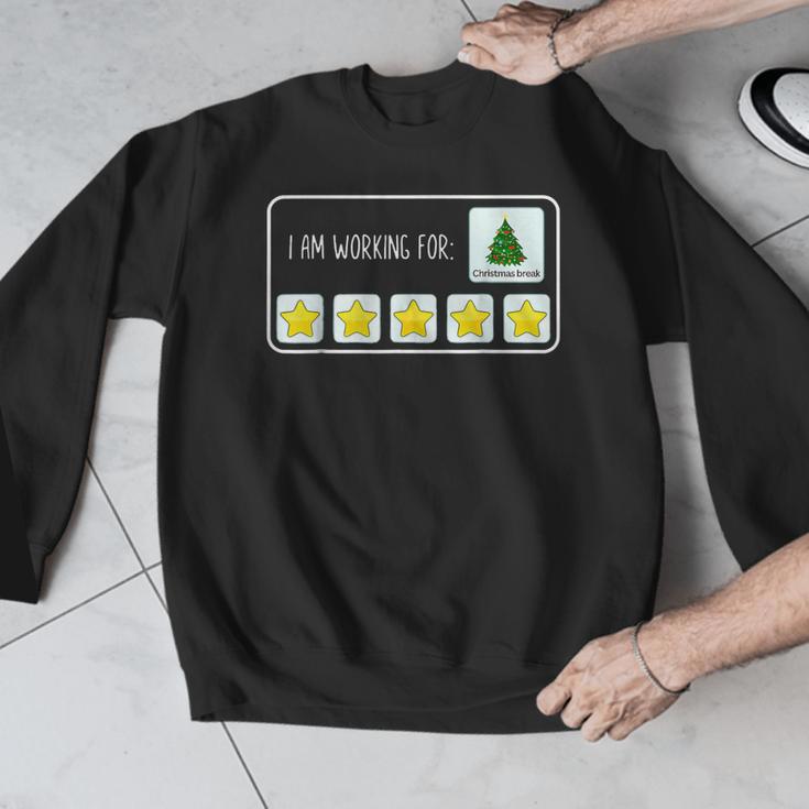 I Am Working For Christmas Break Teacher Christmas Men Graphic Sweatshirt, funny design I Am Working For Christmas Break Teacher Christmas Men Graphic Sweatshirt, funny design