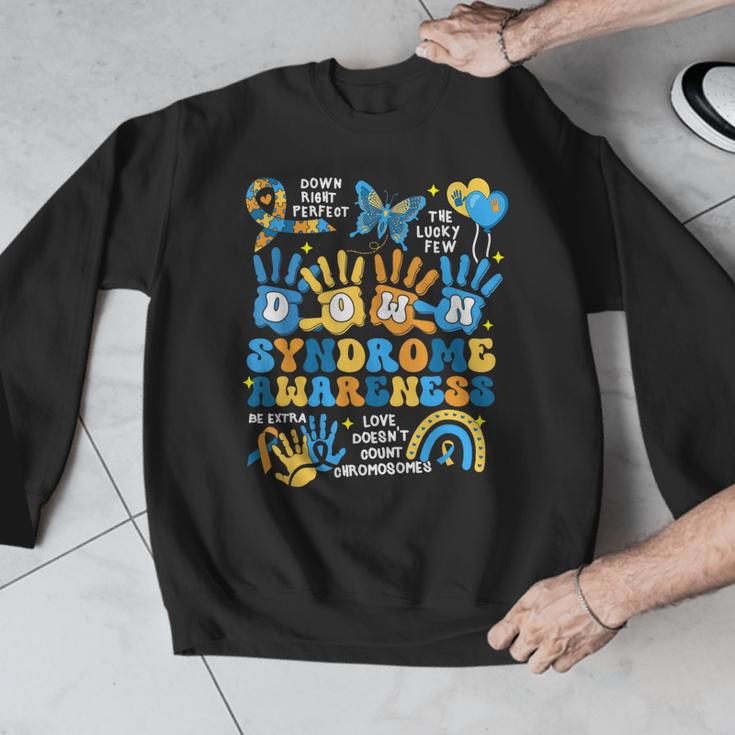 World Down Syndrome Day Awareness T21 Teacher Women Men Kids Men Graphic Sweatshirt, funny design World Down Syndrome Day Awareness T21 Teacher Women Men Kids Men Graphic Sweatshirt, funny design