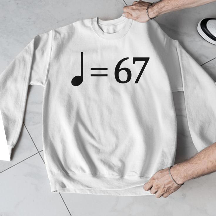 67 Music Meme Slang Musician Kids Music Teacher Men Graphic Sweatshirt, funny design 67 Music Meme Slang Musician Kids Music Teacher Men Graphic Sweatshirt, funny design