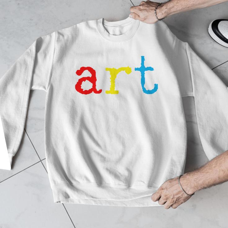 Art Teacher Artists Men Graphic Sweatshirt, funny design